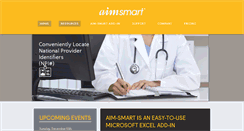 Desktop Screenshot of aim-smart.com